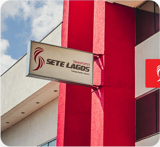 Fachada da Sete Lagos Transportes